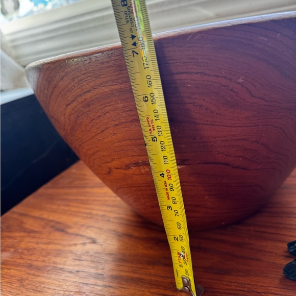 Vintage Elegant teak Bowl - Picture 10 of 10